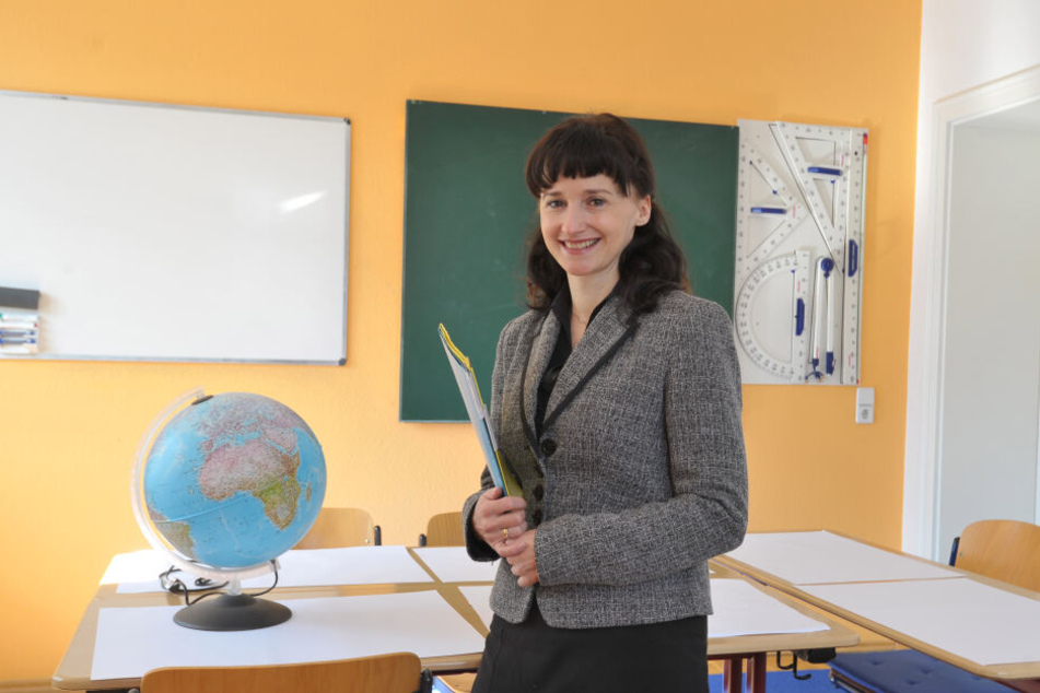 Kann sich über Arbeit nicht beklagen - ganz im Gegenteil: Yvonne Auerswald (44) vom "Kopf-Laden" auf dem Kaßberg.