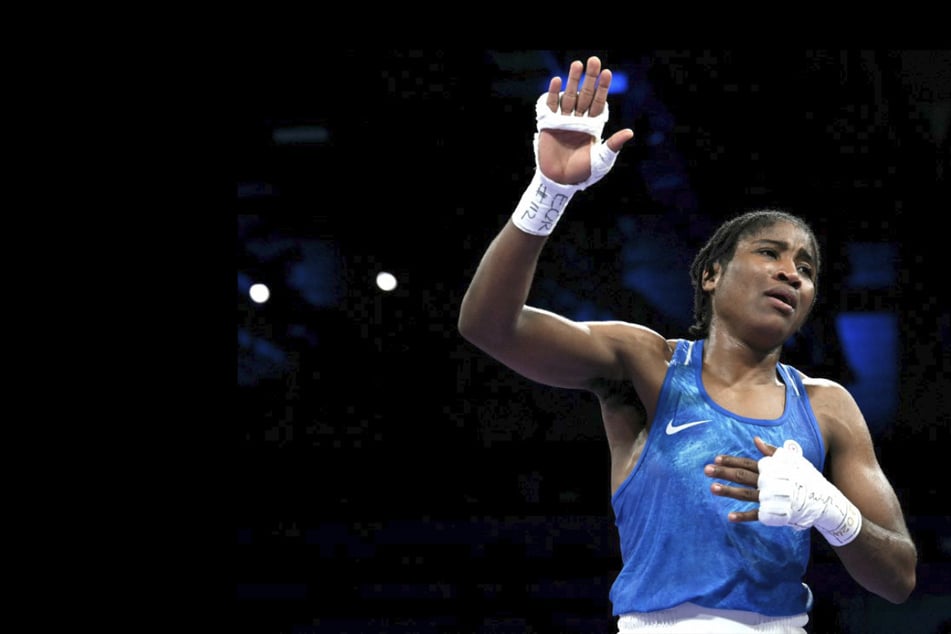 Paris Olympics: Refugee team boxer Cindy Ngamba closes in on historic medal