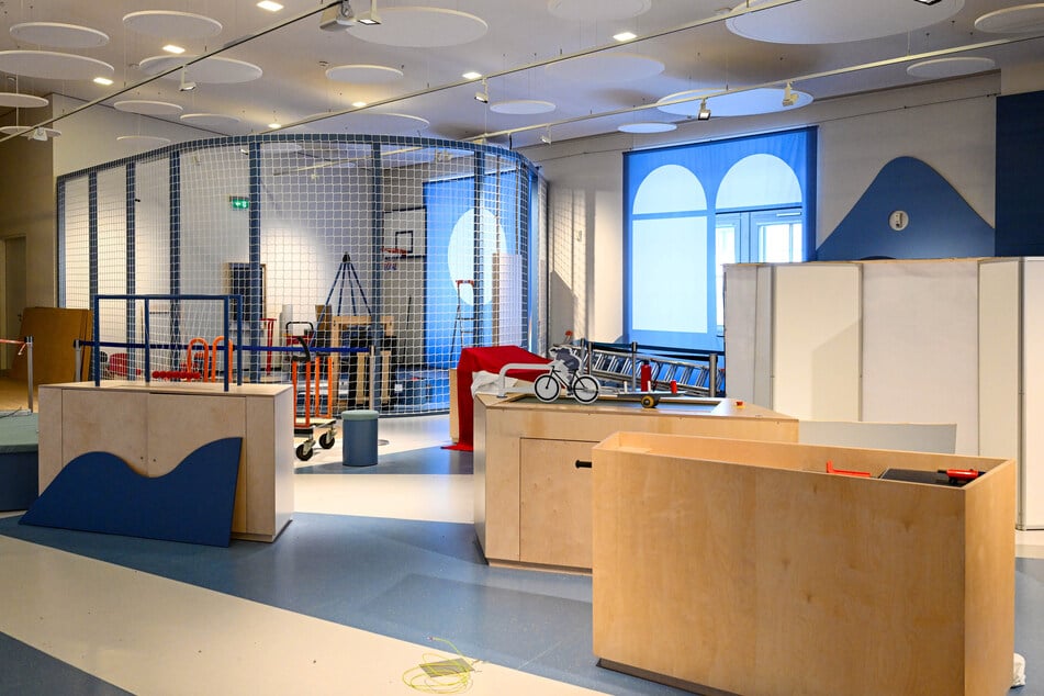 Das "dyna Mix lab" im Verkehrsmuseum befindet sich noch im Aufbau. Am 29. Januar wird es eröffnet.