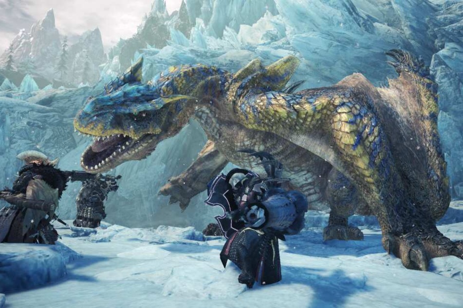 In einem neuen Gebiet, der Hoarfrost Reach, begebt ihr Euch darin erneut allein oder mit bis zu drei Mitspielern auf Monsterjagd.