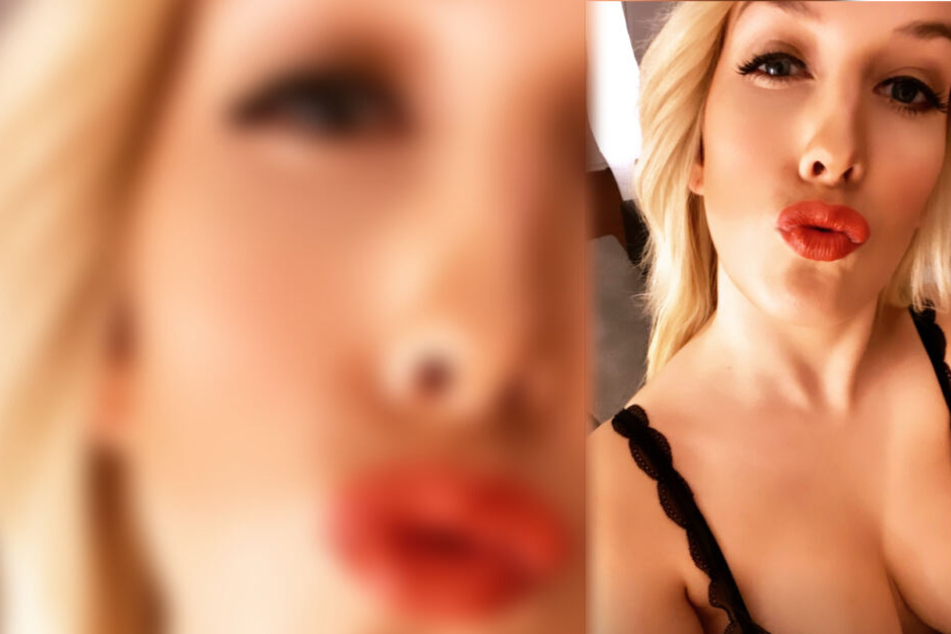 Blondine bietet auf Instagram Sex an und erhält süße Antwort