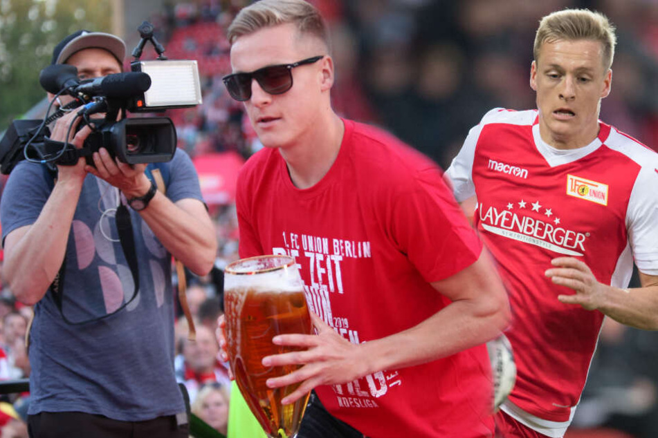 Felix Kroos spielt seit 2016 für Union und feierte erst kürzlich den Aufstieg in die Bundesliga. (Bildmontage)