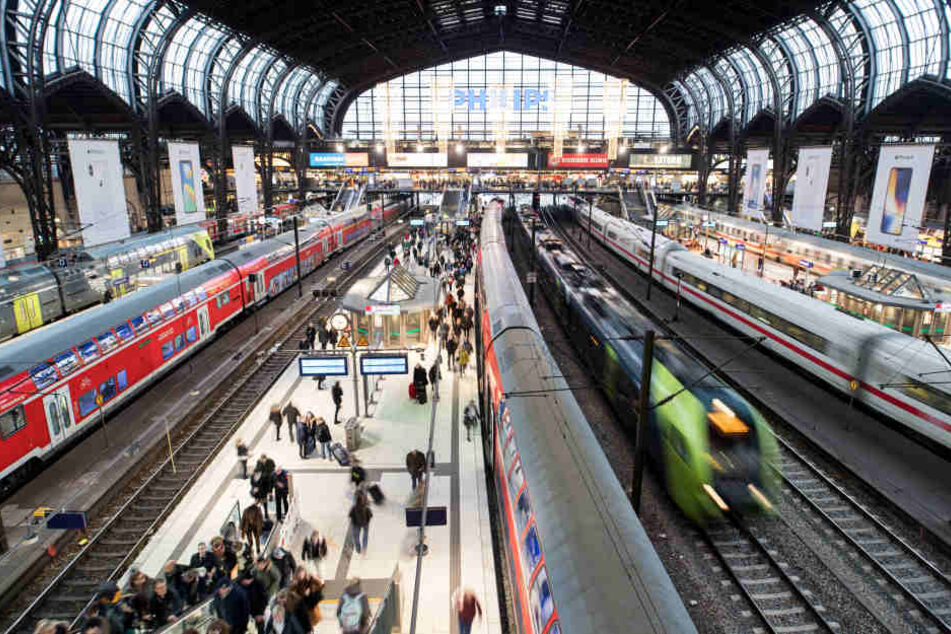 Am Hamburger Hauptbahnhof sollen die Züge jetzt wieder regelmäßiger fahren.