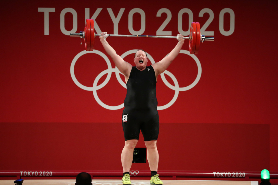 Laurel Hubbard of New Zealand made history in Tokyo as the first openly transgender female athlete to compete at the Olympics.