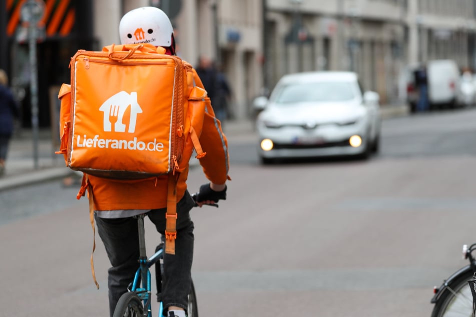 Der orangene Lieferdienst wird auch in Dresden immer beliebter.