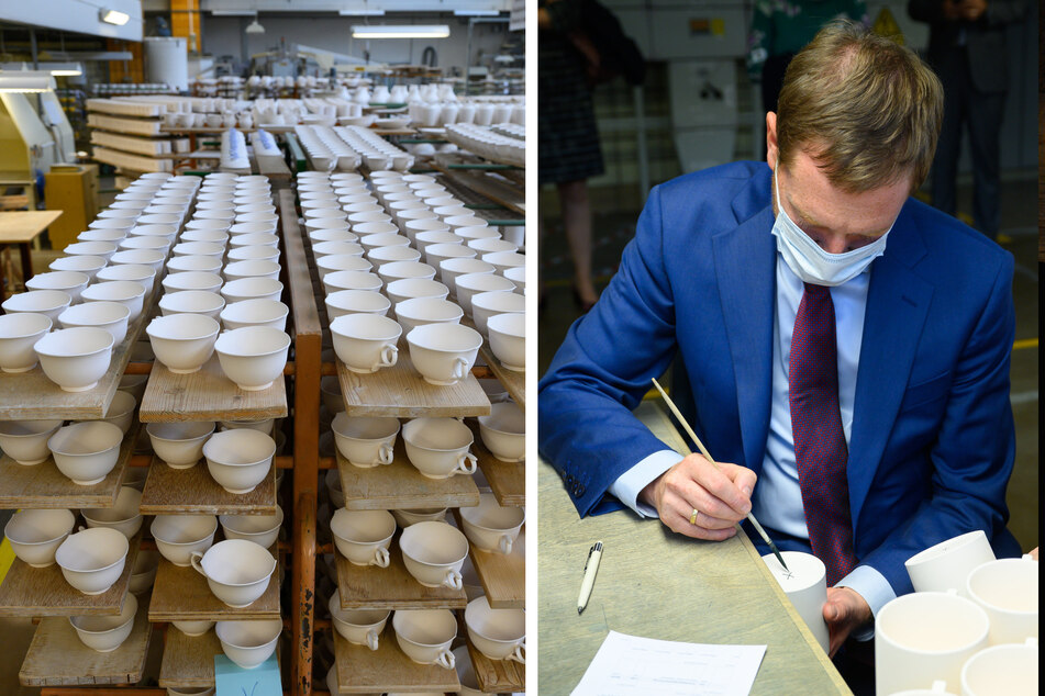 Neue Führung durch die Meissener Porzellan-Manufaktur: MP Kretschmer ist begeistert