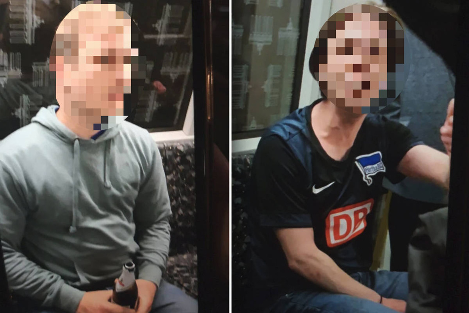 Bierflasche ins Gesicht geschlagen: Gesuchte Hertha-Fans melden sich bei Polizei