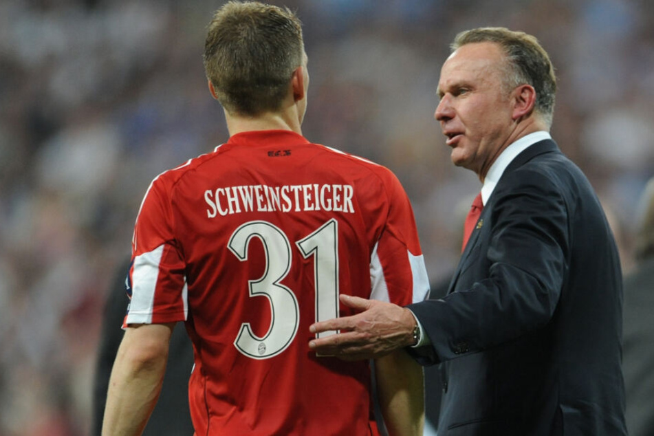 Karl-Heinz Rummenigge würde Bastian Schweinsteiger gerne in einer Funktion beim FC Bayern München sehen.