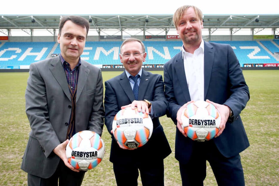 Alle weg: Dr. Mathias Hänel, Herbert Marquard und Stefan Bohne (v.l.) haben inzwischen das sinkende CFC-Schiff verlassen.