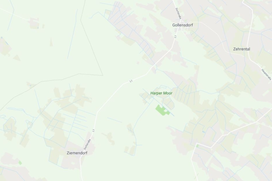 Der tragische Unfall ereignete sich auf der L1 zwischen Gollensdorf und Ziemendorf.