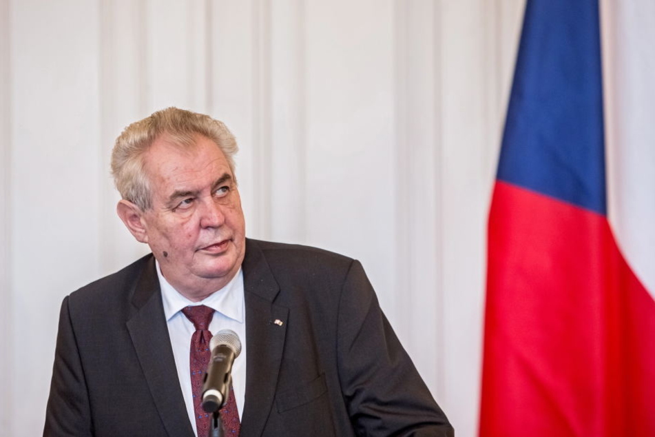 Der tschechische Präsident Milos Zeman.