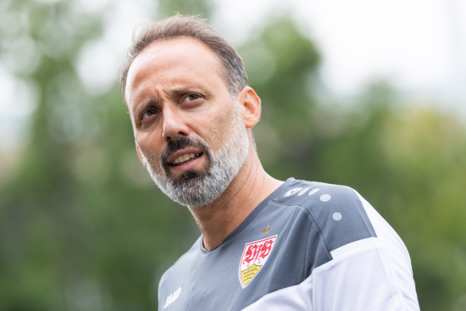 Stuttgarts Coach Pellegrino Matarazzo (42) blickt mit Zuversicht in Richtung der Partie bei Hertha BSC.