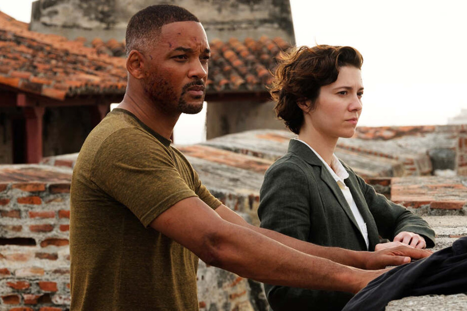 Mary Elizabeth Winstead (r.) zeigt an der Seite von Will Smith eine starke Leistung.