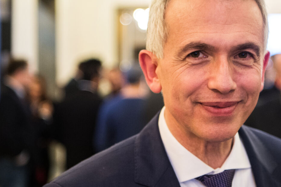 Das Foto aus dem März 2018 zeigt Frankfurts Oberbürgermeister Peter Feldmann (SPD).