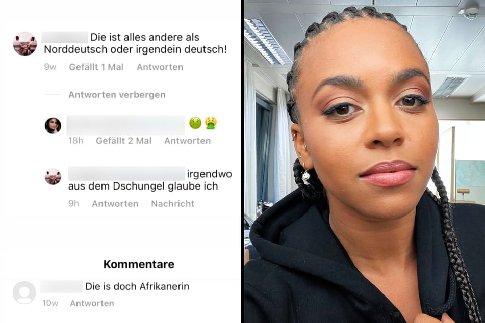 Moderatorin Aminata Belli (29) ist auf Instagram Opfer von rassistischen Beleidigungen geworden. Ihre Fans wollten das nicht auf sich sitzen lassen und schlugen zurück.