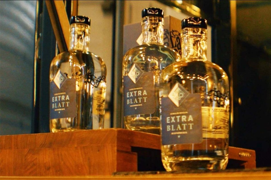 Vom Dresdner Gin Extrablatt werden nur 800 Flaschen produziert.