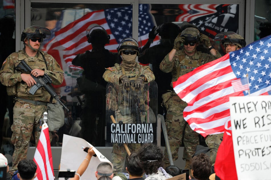 Trump celebrates "big win" as appeals court rules on control of National Guard in LA