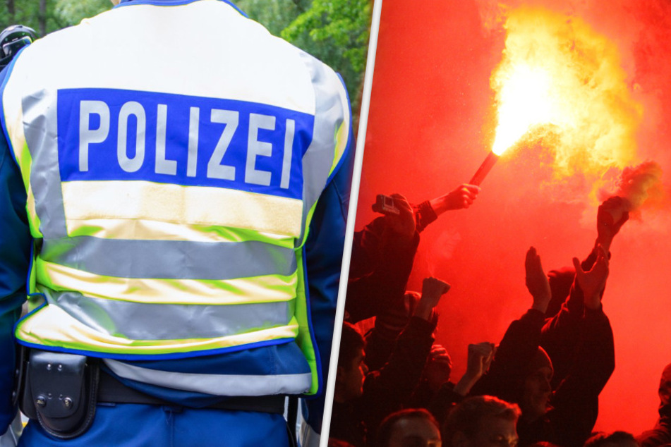 Mit rund 50 Fußball-Rowdys aus den Fan-Reihen des SV Darmstadt 98 bekam es die Polizei am Samstagmorgen in einem Wohngebiet zu tun. (Symbolfoto)