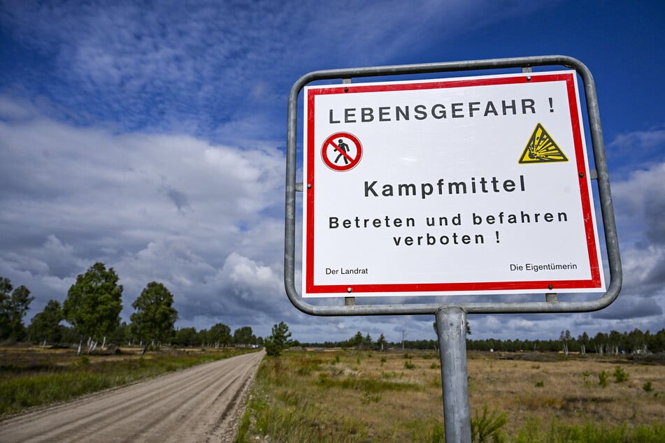 Vor allem Streumunition wird auf dem ehemaligen Truppenübungsplatz in der Kyritz-Ruppiner Heide geräumt.
