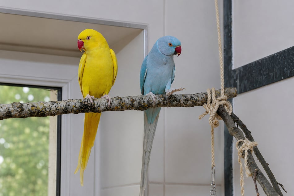 Kiwi (l.) und Goose warten im Kleintierhaus des Tierheims auf ein neues Zuhause.