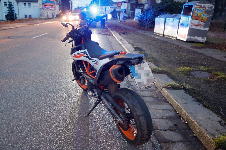 Der Motorradfahrer (36) wurde beim Versuch zu überholen schwer verletzt.