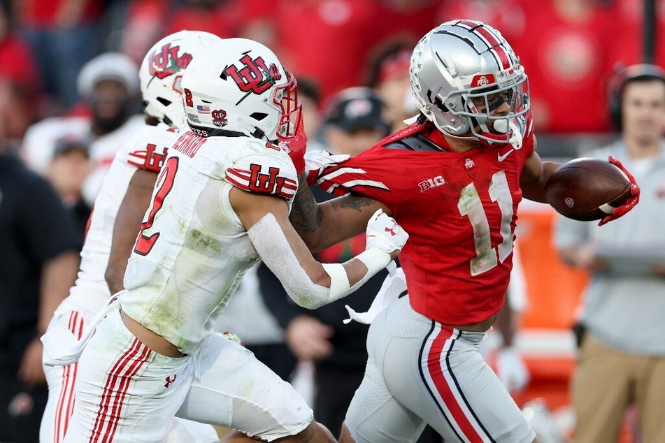 Buckeyes starting receiver Jaxson Smith-Njigba will sit out the second week of college football following a leg injury in the season opener.