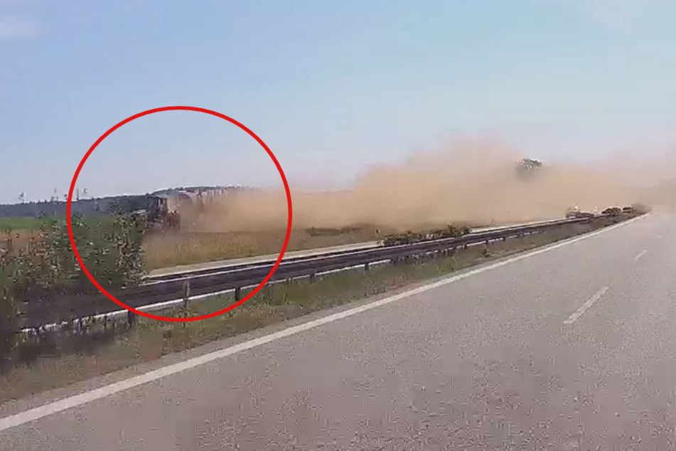Ein Trecker hatte für mächtig Wirbel gesorgt.