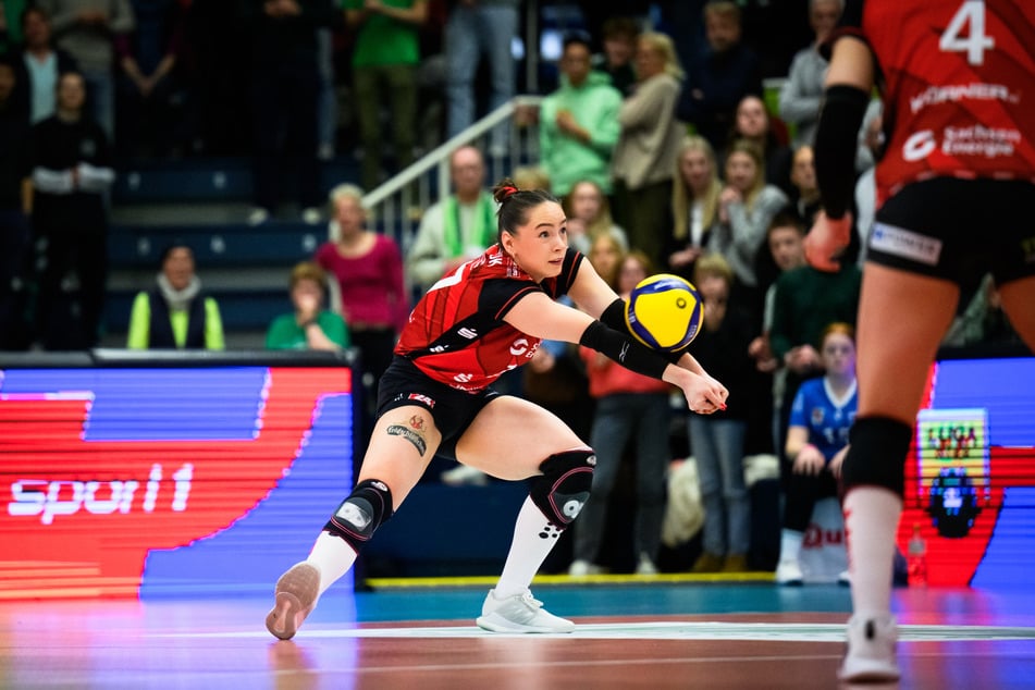 Nicht immer klappte die Annahme so wie hier bei Lorena Lorber Fijok.