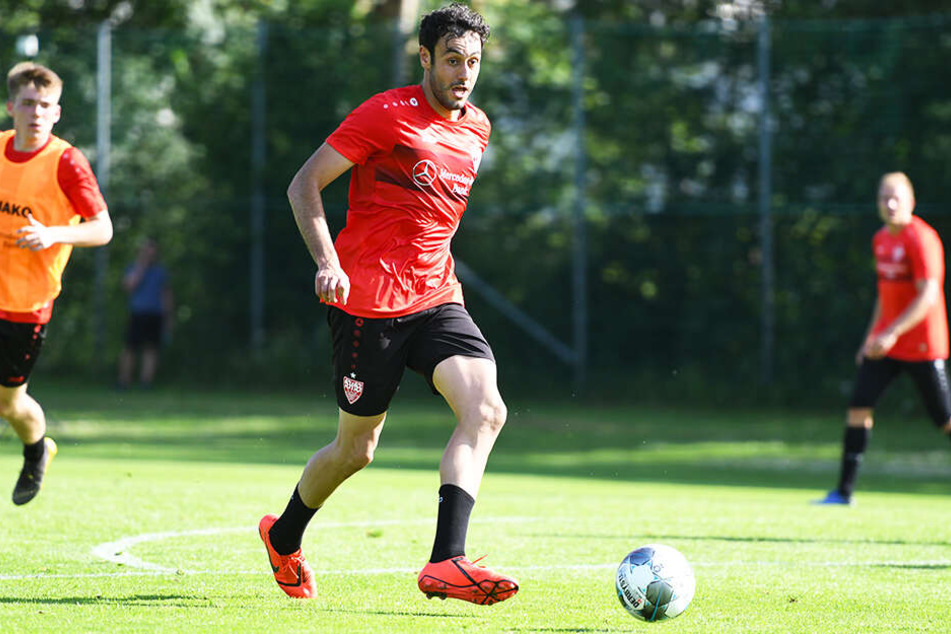 Hamadi Al Ghaddioui traf doppelt für den VfB Stuttgart gegen den FC Zürich. (Archivbild)