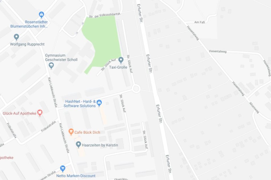 Der Vorfall soll sich an der Straße Glück-Auf in Sangerhausen ereignet haben.