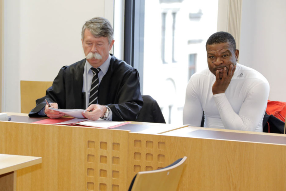 Ex-CFC-Spieler Yakubu Adamu musste sich am Mittwoch vor dem Amtsgericht Chemnitz verantworten.