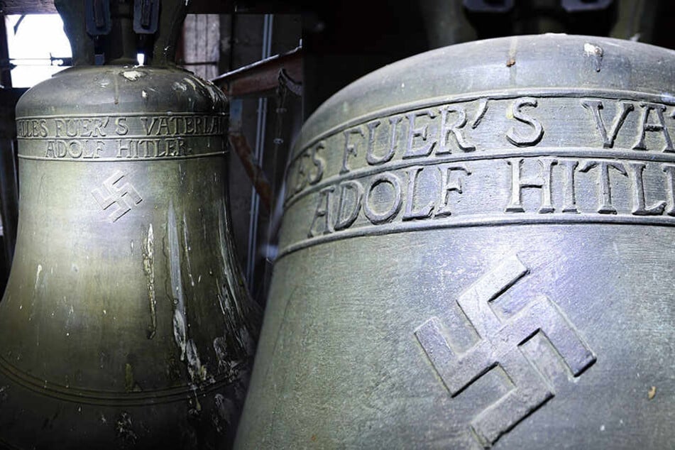 In Herxheim am Berg wurde vor einigen Monaten diese "Hitler-Glocke" gefunden. In Zukunft soll sie nicht mehr läuten.