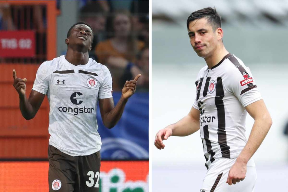 Christian Conte (22) en Ersene Zuhair (23) speelden samen bij FC St Pauli, en nu moeten ze FC Dordrecht redden van degradatie uit de tweede klasse in Nederland.