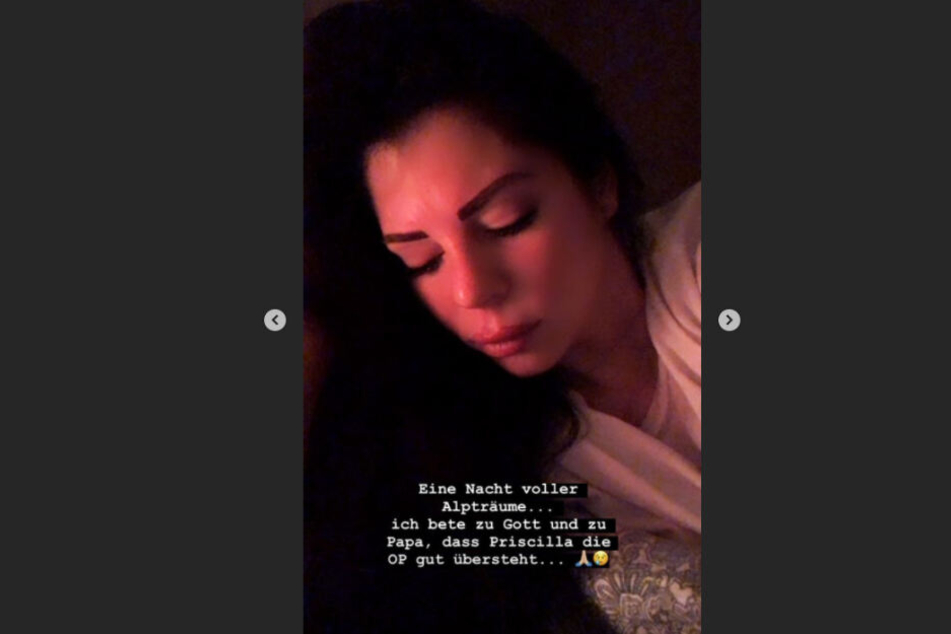 Letzte Nacht litt sie total: Jenny Frankhauser.