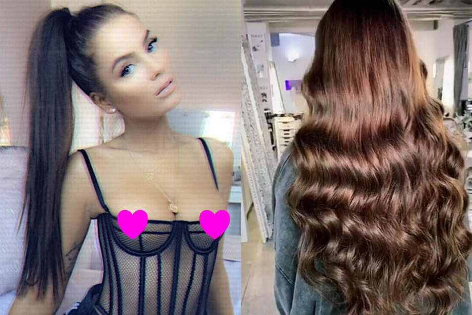 Weg mit den glatten Haaren, her mit der voluminösen Lockenmähne: "Promi Big Brother"-Siegerin Janine Pink (32) hat eine neue Frisur.