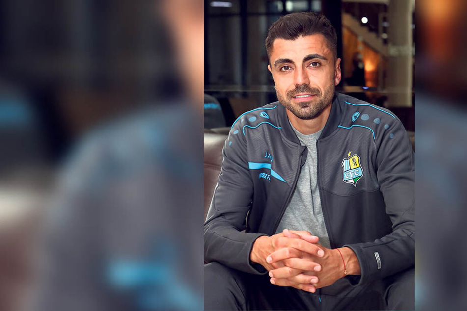 Georgi Sarmov kommt als Nationalspieler zum CFC. Durch das unerwartete Auswahl-Comeback stieg er später in die Vorbereitung ein, hat den Rückstand aber fix aufgeholt.