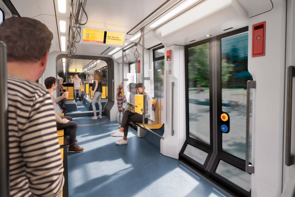 Die neuen Bahnen bieten mehr Platz - und sind klimatisiert.