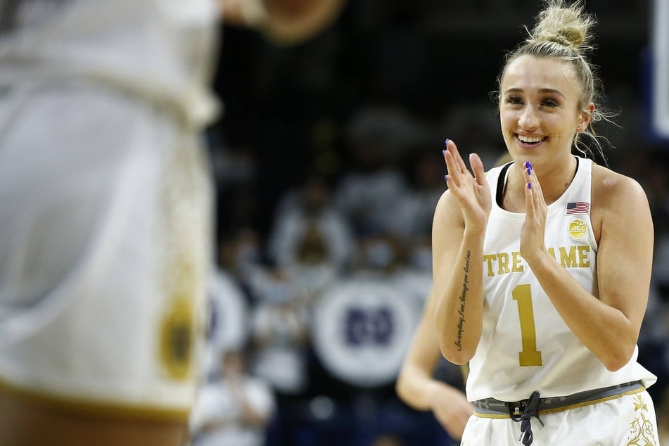 Dara Mabrey and the Fighting Irish just put up a team-record 108 points against Oklahoma on Monday night.