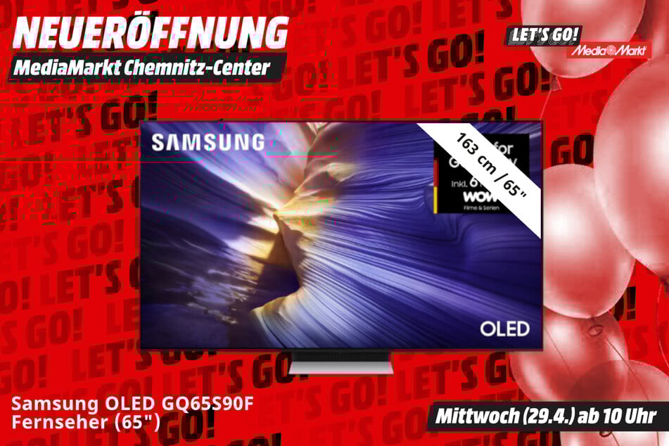 65-Zoll Samsung-Fernseher OLED GQ65S90F.