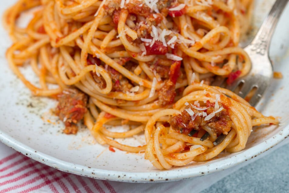 Mhhhhh, Spaghetti Bolognese schmeckt fast jedem.