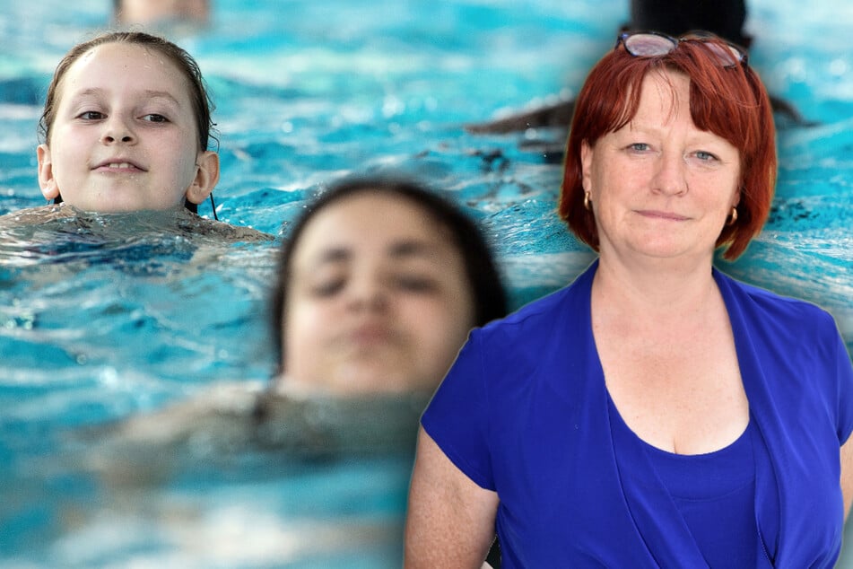 Sieht ohne finanzielle Hilfe keine Zukunft für den Schulschwimmsport in ihrer Region: Dippoldiswaldes OB Kerstin Körner (54, CDU).