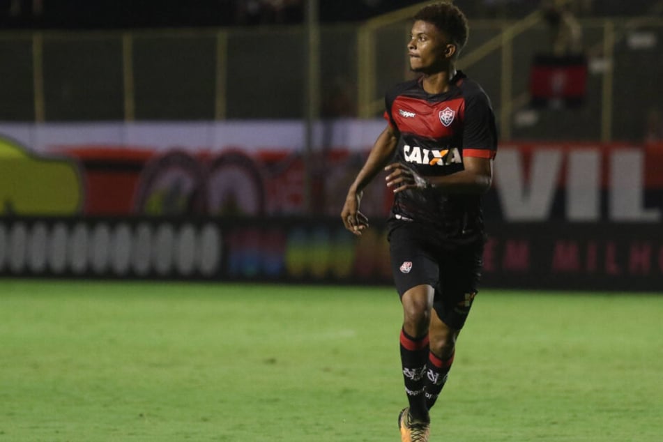 Kickte vor kurzem noch in Brasilien beim EC Vitoria: Lucas Ribeiro dos Santos.