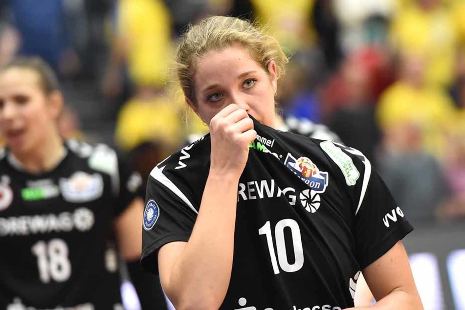 Die Dresdnerin Madison Bugg hatte nach dem 1:3 Tränen in den Augen.