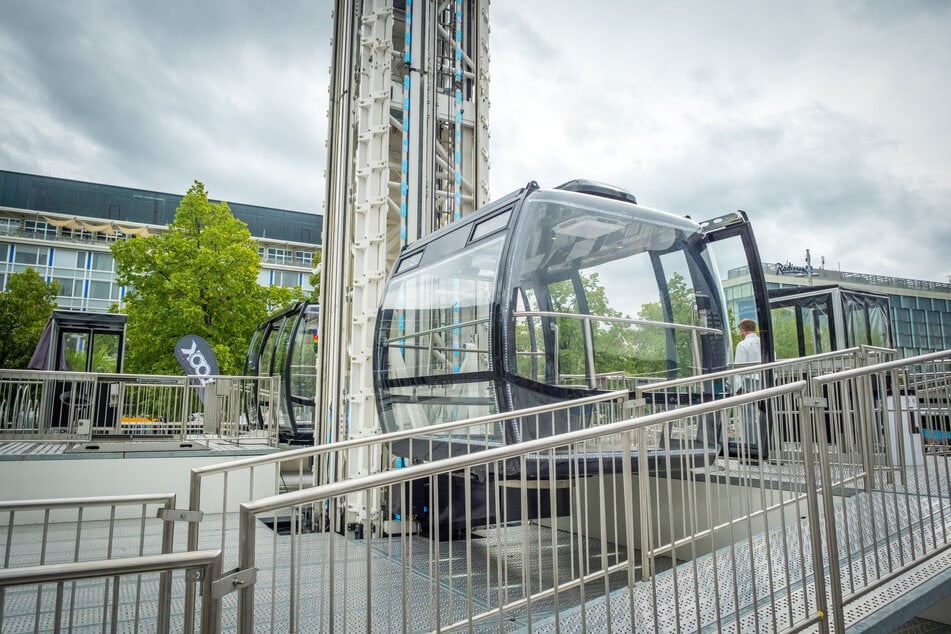 Der "LOOK 360° Panoramaturm" reist durch ganz Deutschland. Im nächsten Jahr will man aber wieder nach Leipzig kommen.