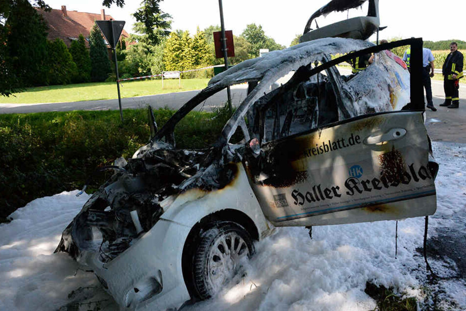 Die Straße wurde nach dem Unfall für mehrere Stunden voll gesperrt.