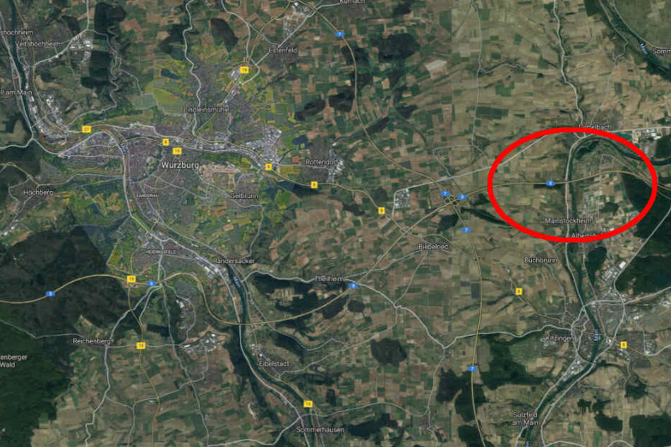 Der Unfall passierte auf der A3 bei Mainstockheim.