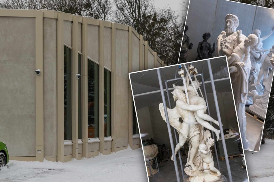 Dresden: Ab in den Großen Garten: Neues Zuhause für lädierte Skulpturen