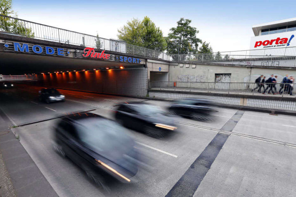 Der Friedrich-Ebert-Tunnel soll bald von Radarfallen überwacht werden.