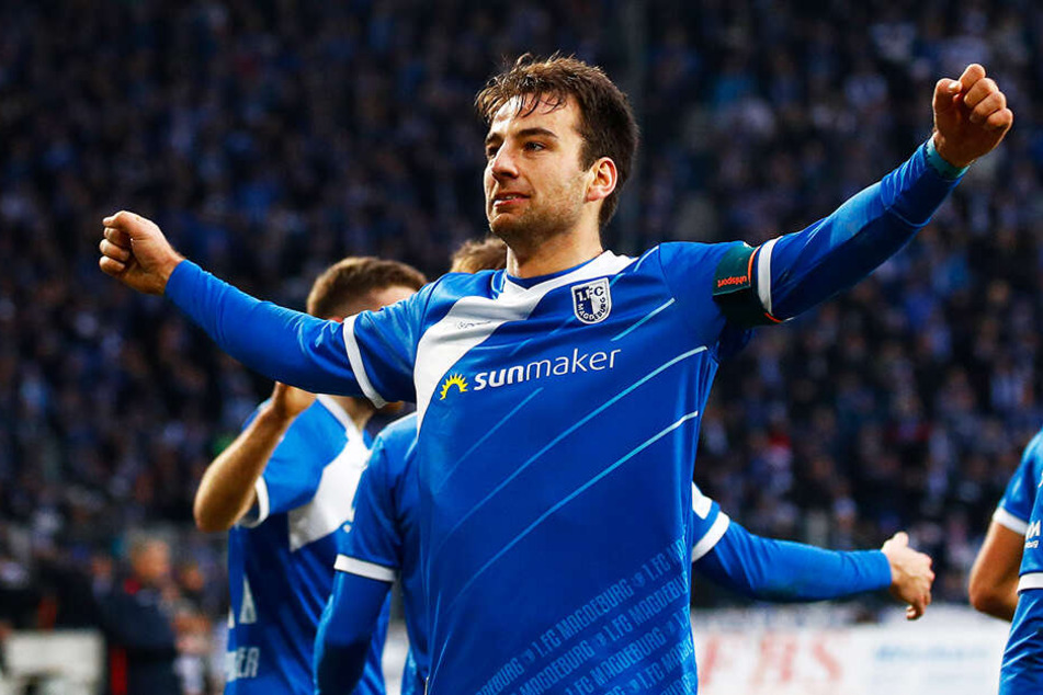 Der Kapitän bleibt an Bord: Christian Beck wird auch in der kommenden Saison für Magdeburg auf Torejagd gehen.