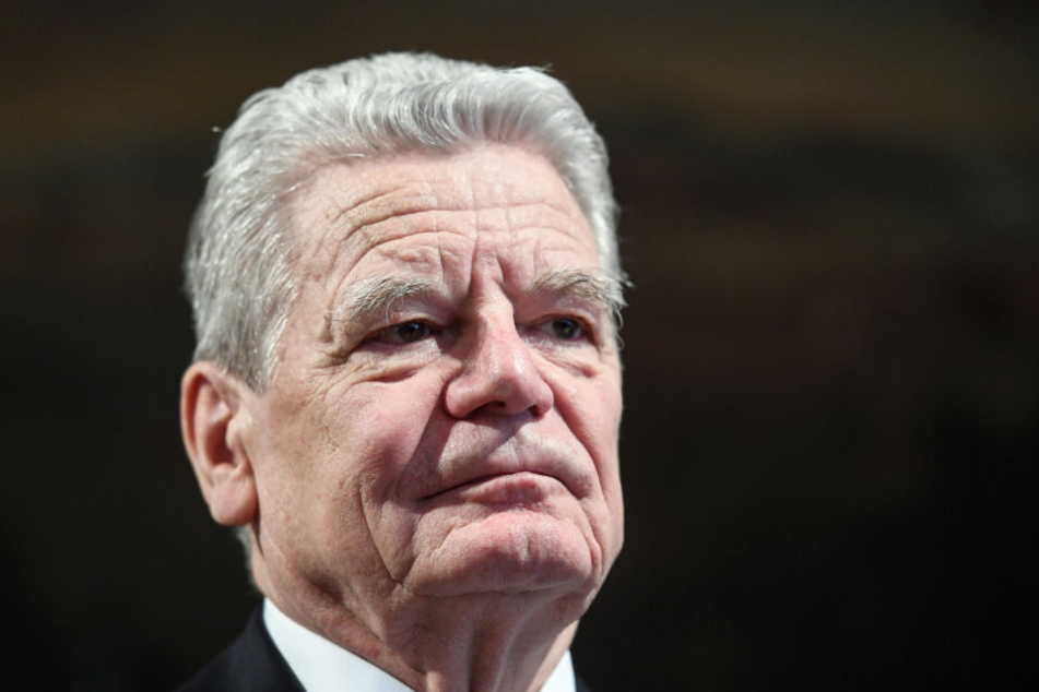 Altpräsident Joachim Gauck (79).
